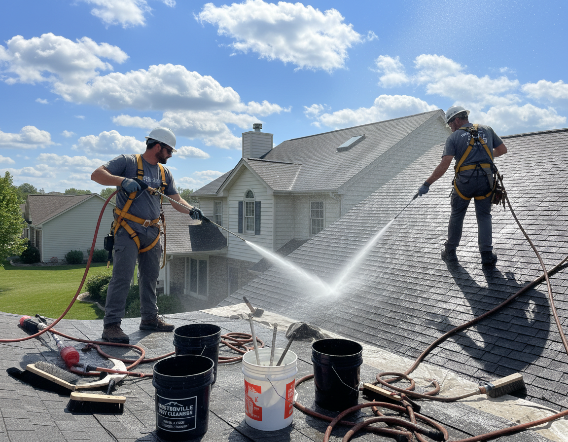 Roof Cleaning In Hilliard
